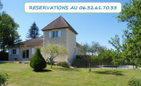  VILLA CLIMATISEE AVEC PISCINE PRIVEE à L'OREE DU PERIGORD  Бриньяк-Ла-Плен